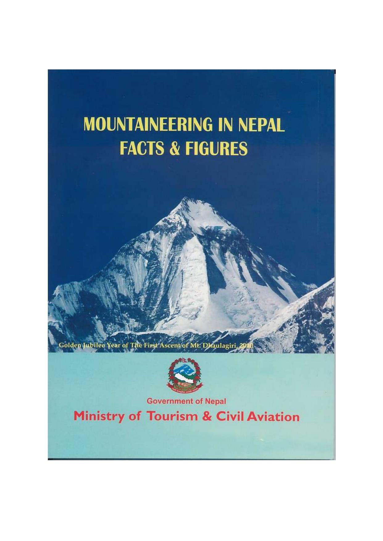 Mountaineering In Nepal Facts Figures